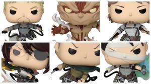 New Attack on Titan Funko Pop Drop Includes a Jumbo Armored Titan